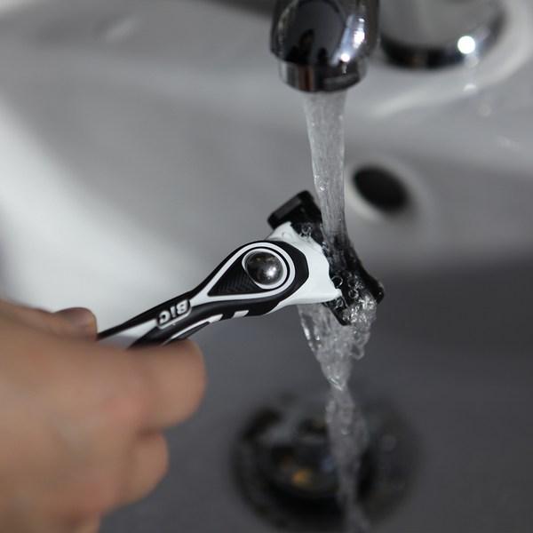 Lazy Society Shaving Handles, 1 pack, 3 pieces ,Korean razor blade