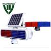 WURONG Solar Powered Red & Blue Traffic Warning Light