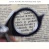 1pc Hot Selling Portable Folding Magnifying Glass, 10x Magnification - Sturdy and Durable Compact Lightweight Design