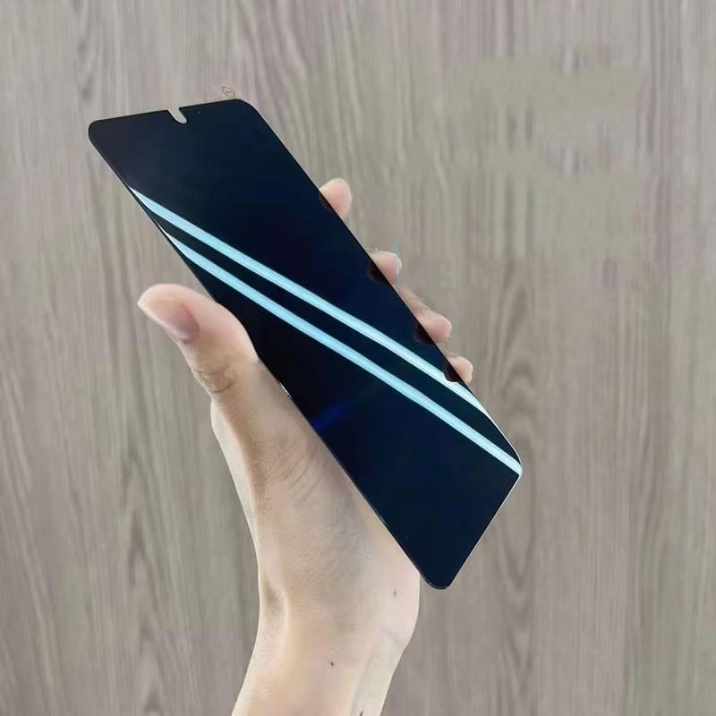 Prywatność Szkło Hartowane Dla Samsung Galaxy S23 S22 S21 Plus Note20 S24 S25 S26 Ultra Edge Odblokowywanie Odciskiem Palca Anty-Szpieg Folia Ochronna Ekranu Dla iPhone 17 16