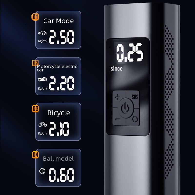 Smart Wireless Portable Tire and Bicycle Pump