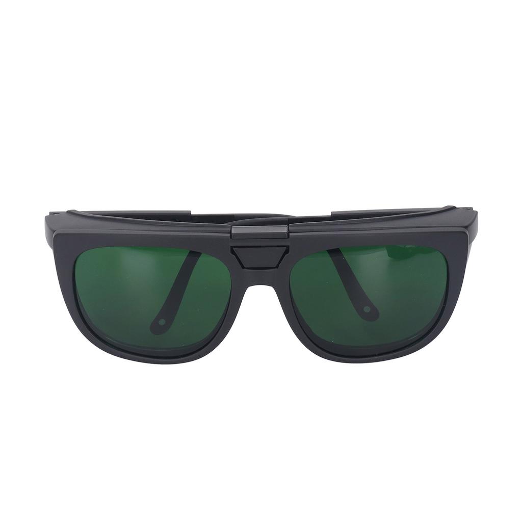 Welding Glasses TIG Welder Protective Goggles Flip Cover Comfortable for Working Light Green IR3.0