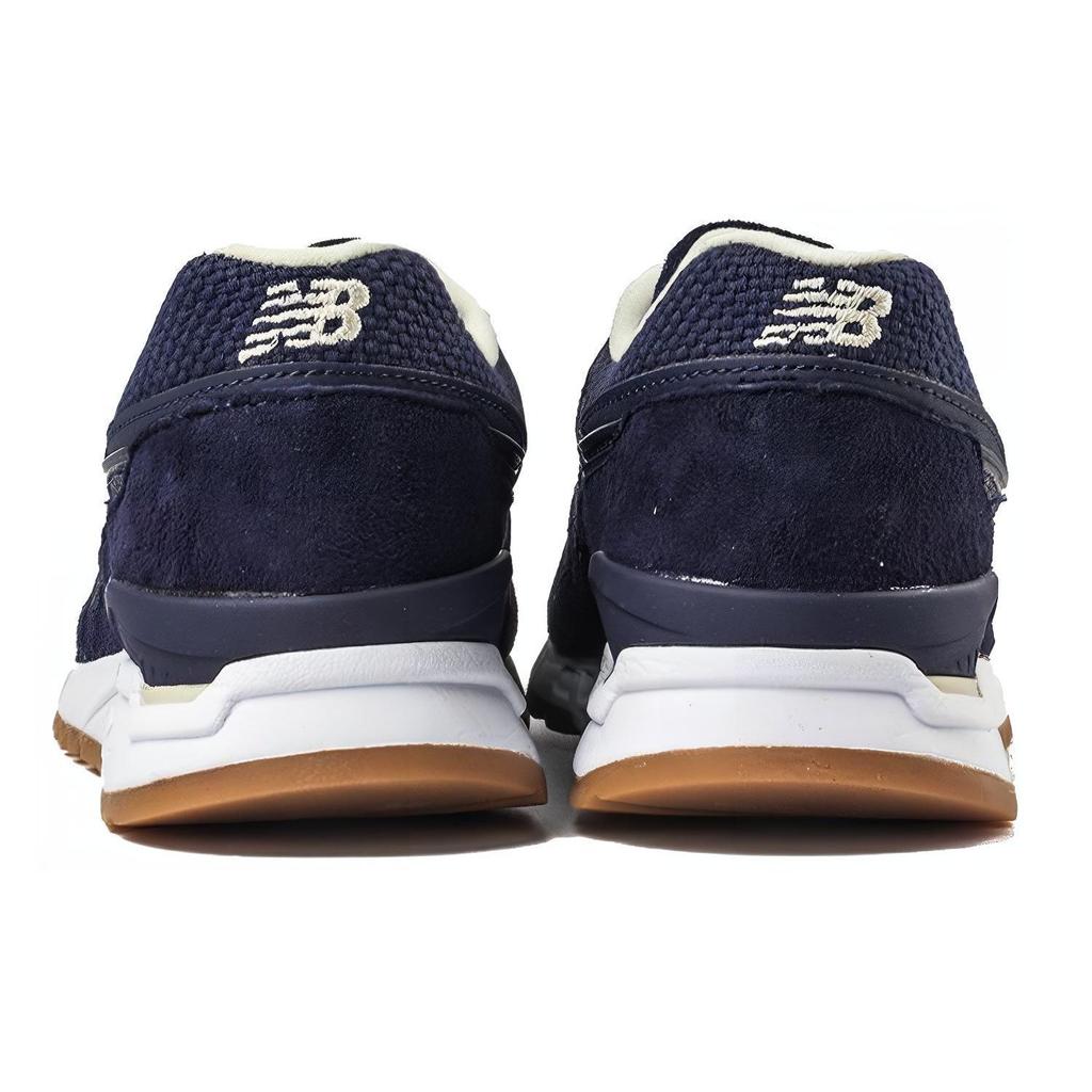New Balance Nb 997 Comode Semplici Casual Tessuto Pelle Sintetica Pelle di Maiale Scarpe da Corsa Casual Basse Donna sneaker Blu Marino WL997HCG