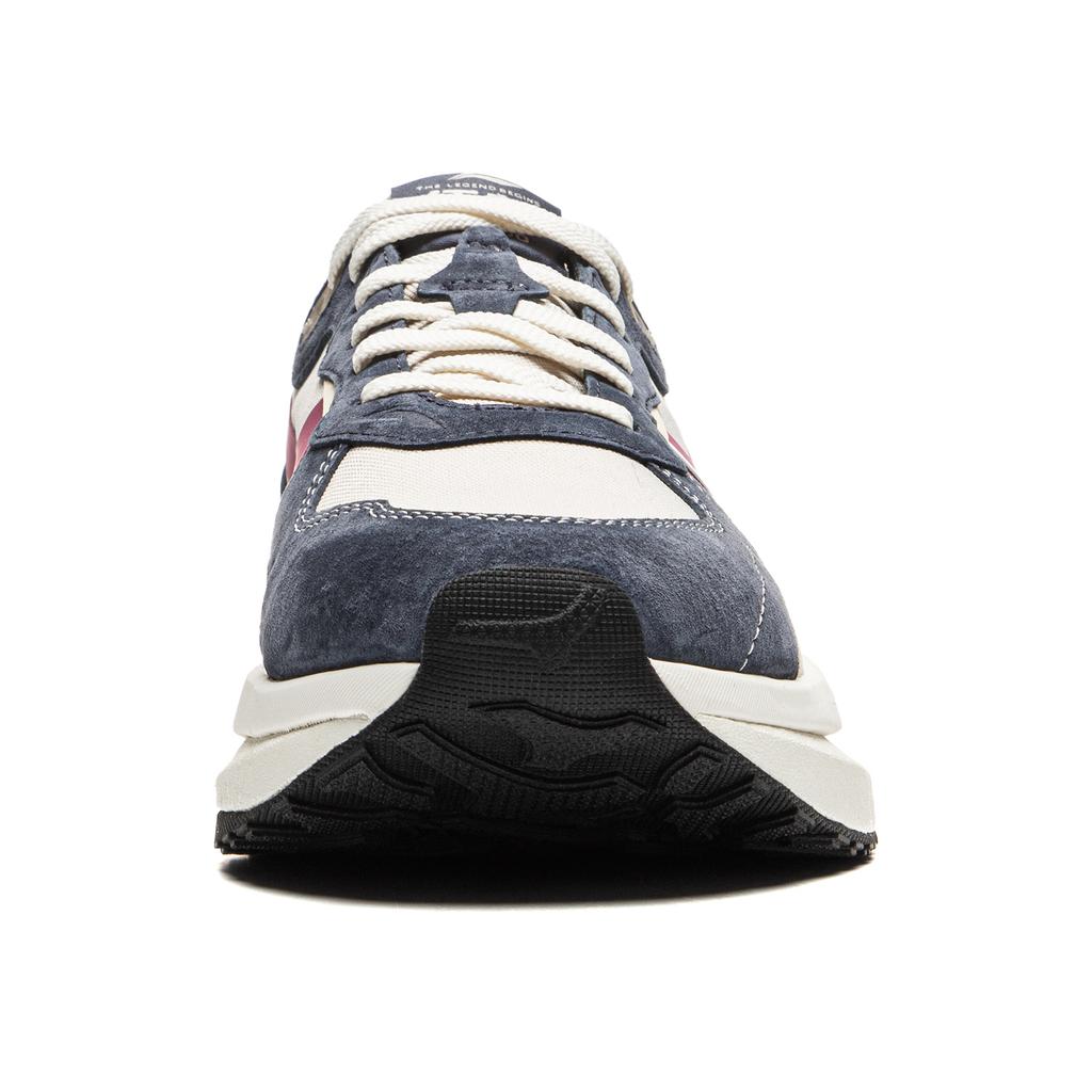 New LiNing Zhengrong Coverage Anti-Slip And Wear-Resistant Low-Top Skateboard Shoes Men's Beige Blue Red AGCU165-3