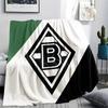Borussia Print Flannel Blanket, High quality Comfortable for All Seasons, Home Decor, Warmth and Comfort, Perfect for Christmas Gifts