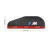 Car Side Rear View Mirror Rain Eyebrow Visor Rain Shield Shade Cover Sticker For BMW M Power Performance M3 M5 X1 X3 X5 X6 E46