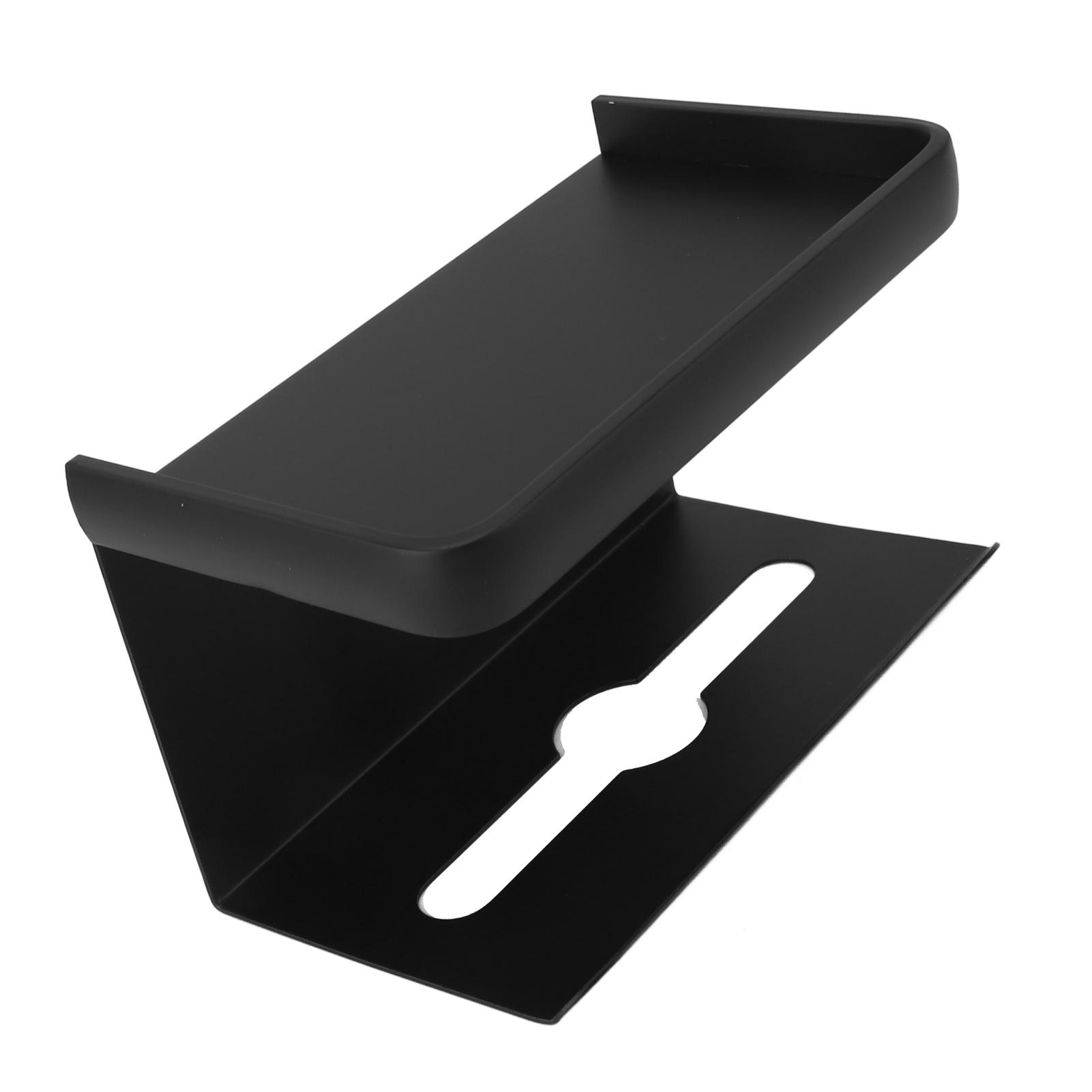 

Toilet Paper Holder Wall Mount Tissue Roll Storage Rack Aluminum Tissue Dispenser for Bathroom Washroom