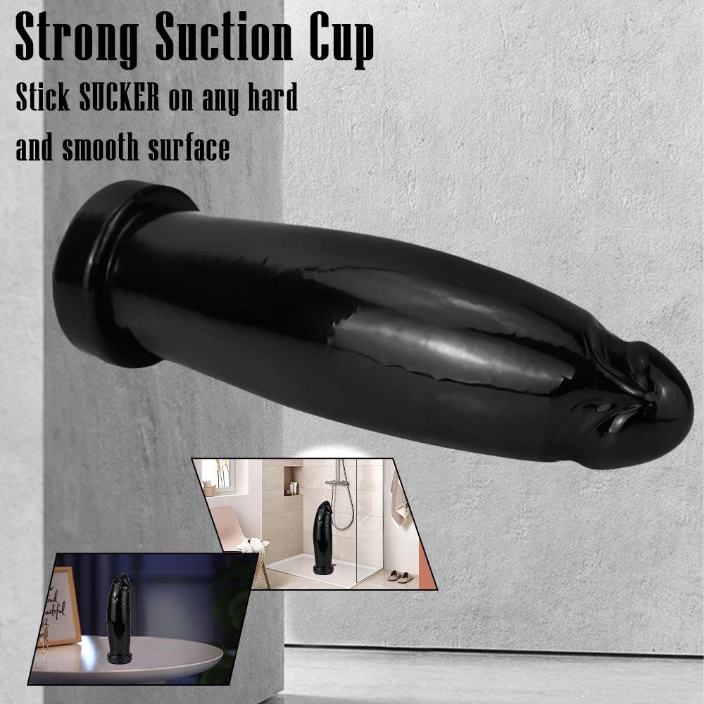 Anal Sex Toy for Men, Realistic Silicone Butt Plug Trainer Kit with Suction Cup, Adult Beginner Anal Dildo for Prostate Massage