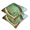 Hank And Trash Truck Cartoon 2 Pcs Square Pillowcase Pillow Cover Cushion Decor Comfort Throw Pillow For Home Car