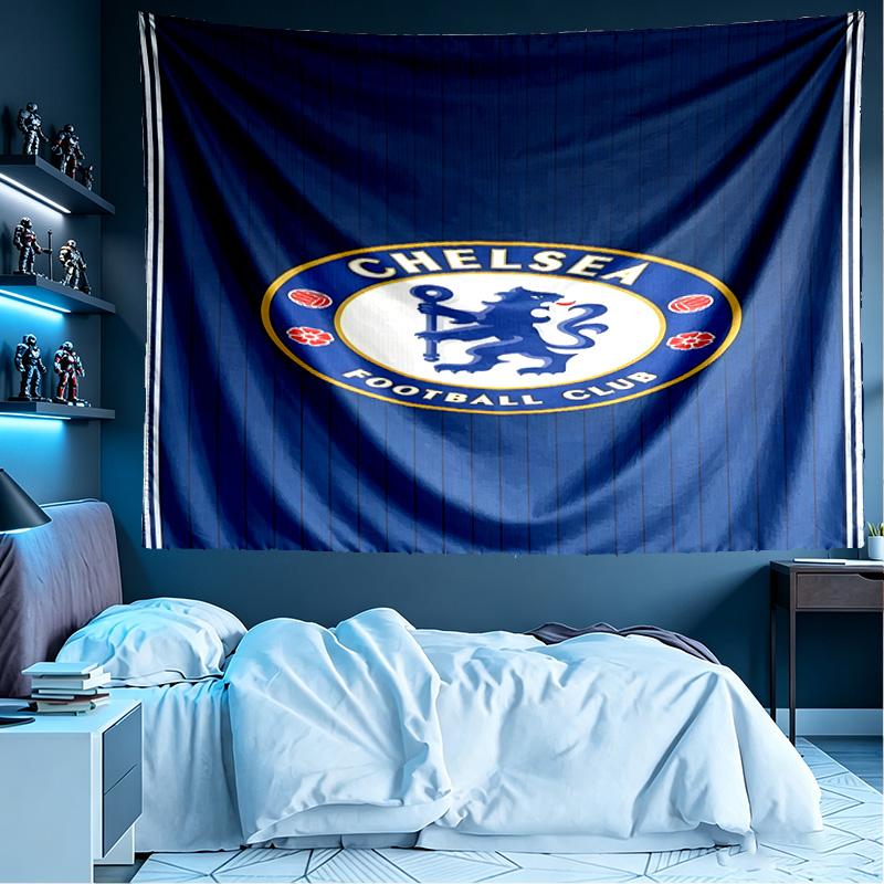Football club.C Print Tapestry, Lightweight Wall Hanging, for Bedroom, Dorm, Living Room, Home Art Decor - Birthday Christmas Gift for Friends