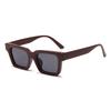 New Fashionable Square Frame Sunglasses Minimalist Design Sunvisor Goggles High Definition Lenses Sun Protection Glasses