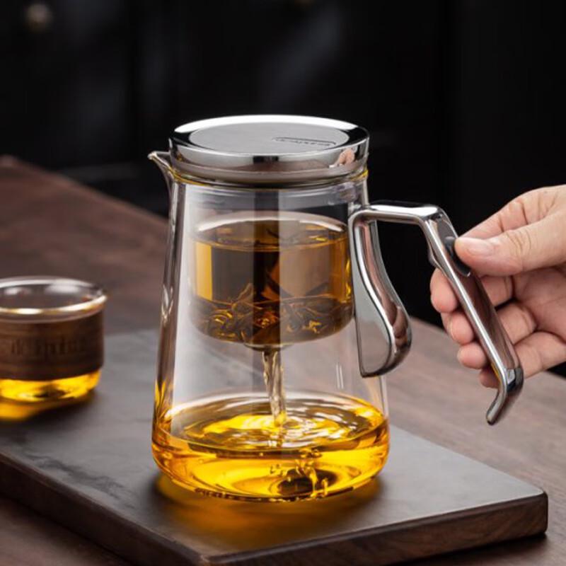 Yi Hu Cha Heat-Resistant Glass Teapot with Magnetic Filter