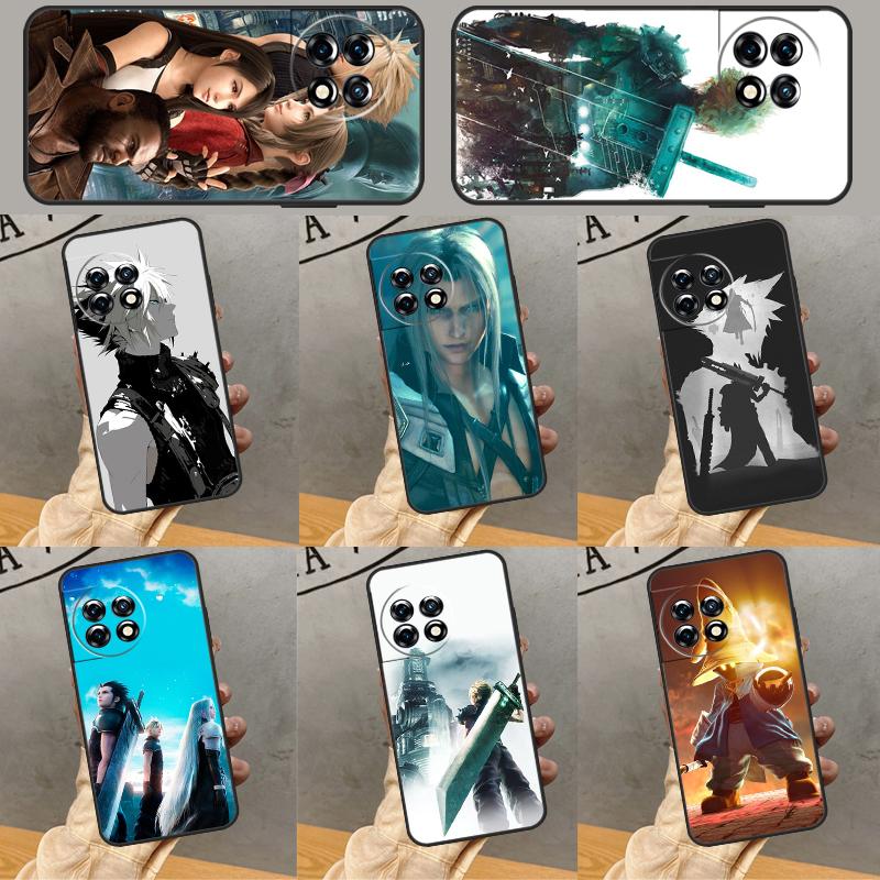 Final Fantasy Cover For OnePlus Nord 4 CE 2 3 Lite N30 N20 N10 OnePlus 13 12 11 10 Pro 8T 10T 12R 13R Case