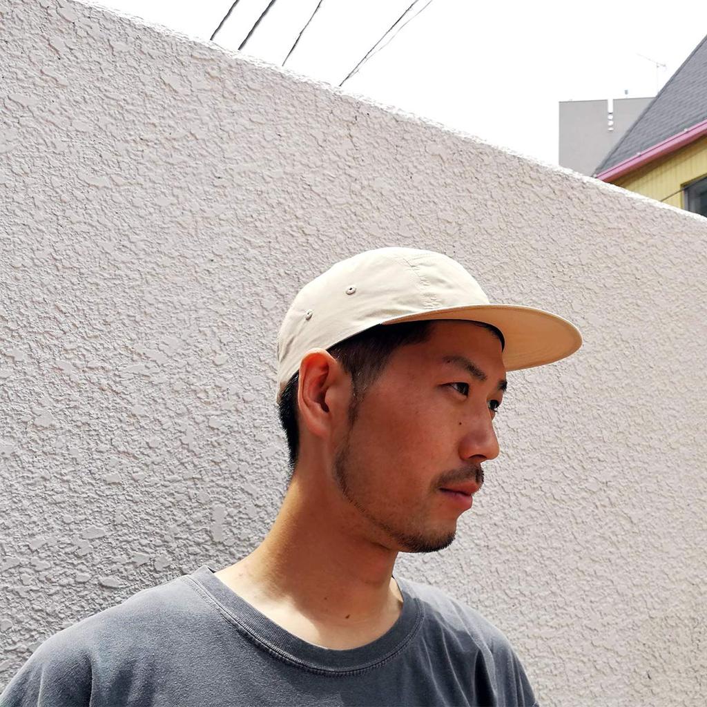 Basic Enchi Cordura Camp Cap Lightweight Durable Cloth Unisex Beige