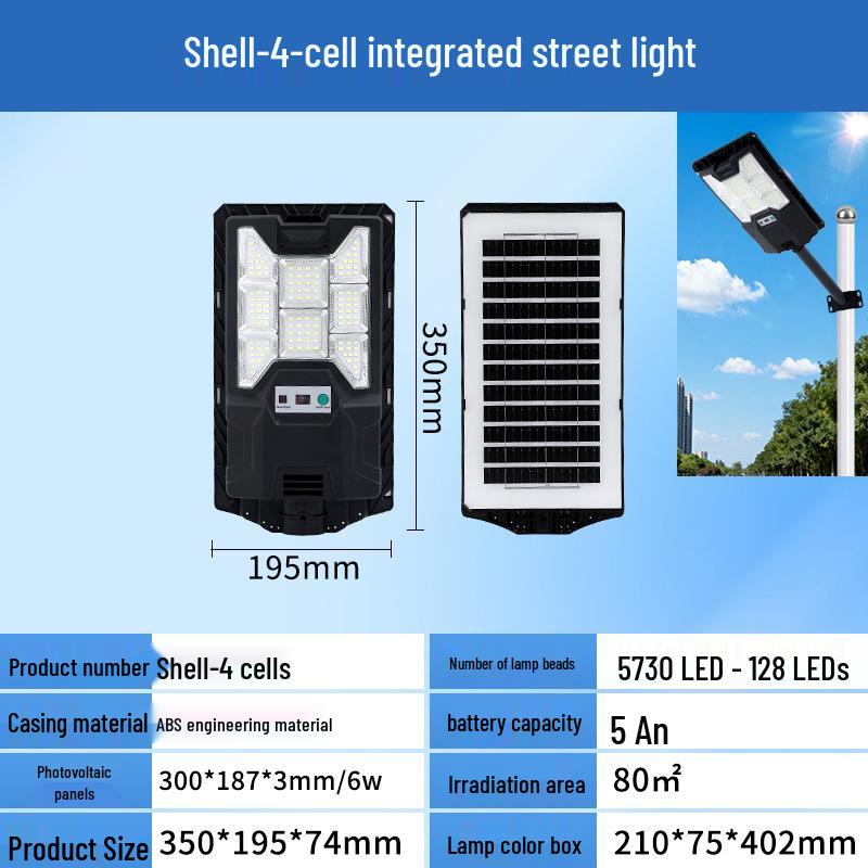 Sapphire Telescopic Solar Street Light with Radar Sensor for Outdoor Courtyard Lighting
