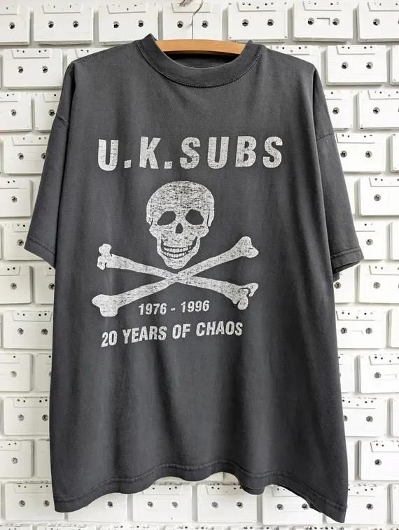 U.K. Subs Black Cotton T-Shirt FUll size S-5XL Unisex CL198