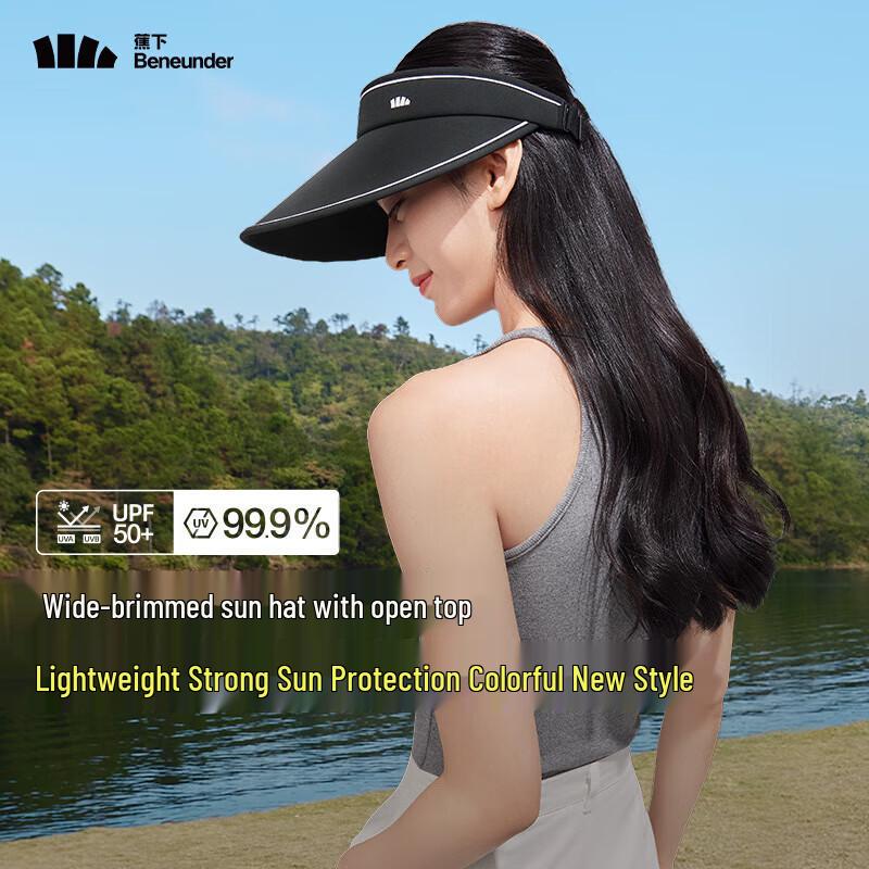 Beneunder Women's UV Protection Sun Visor Hat