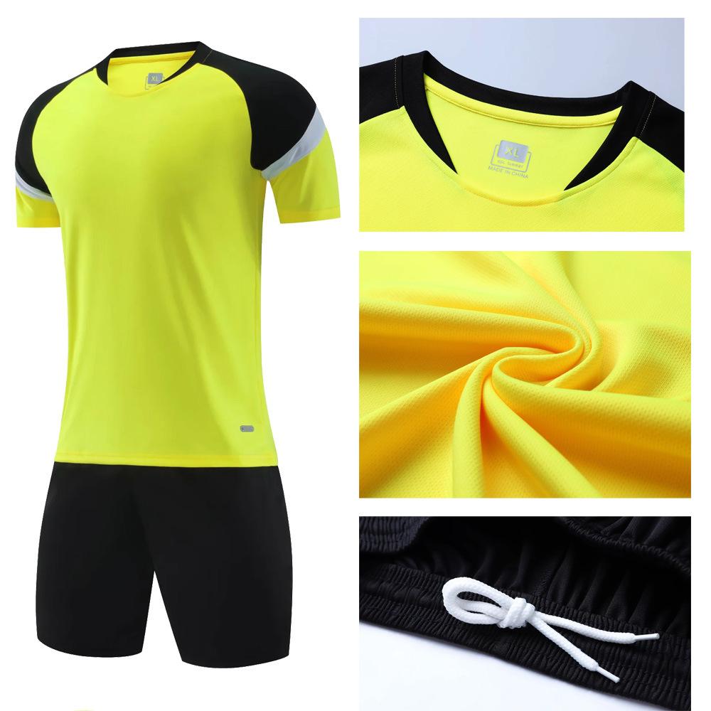 Football Uniform Set, Men'S Personality Team Uniform, Football Sports Training Clothing, Children'S Short Sleeve Football Clothes