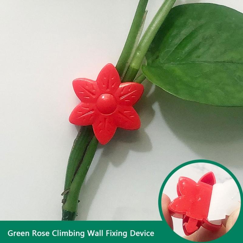 40Pcs Plant Climbing Wall Fixture Clips Mini Leaf Clips Plant Support Clips Wall Vine Fixing Clips for Plant Vine
