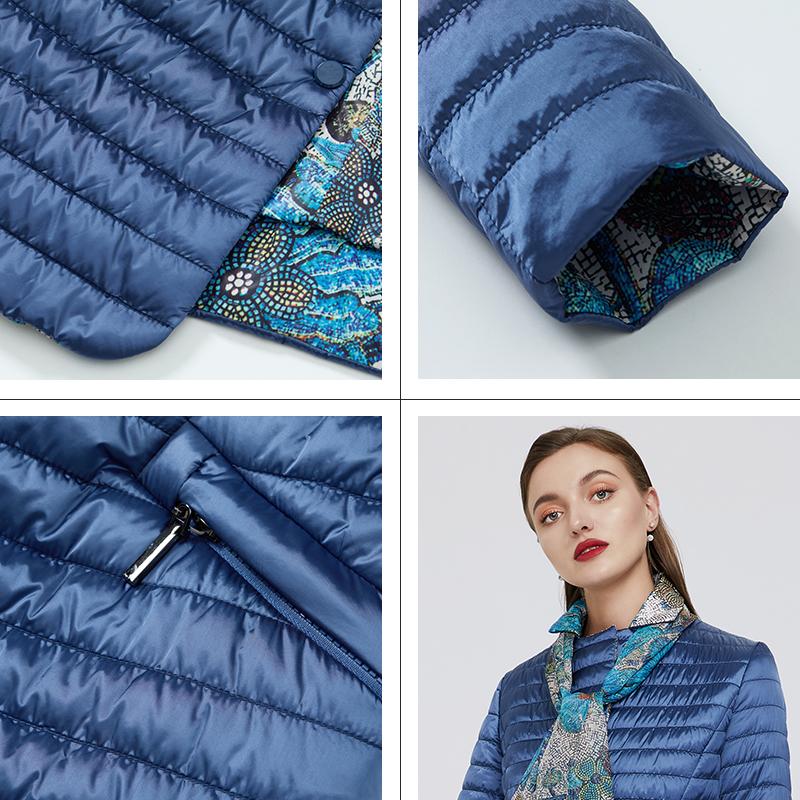 Gasman Feste Baumwolle dünne kurze Jacken für Frauen Winterjacke Reißverschluss Parka mit Kapuze Daunenjacke weibliche Herbst lässige Puffermäntel 20199