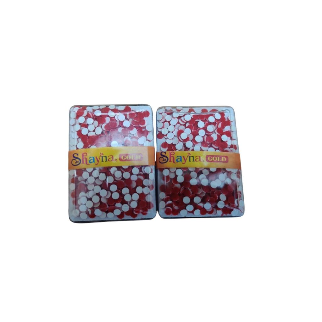 @ Small Plain Bindi Color Red For Women