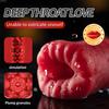 Automatic Male Masturbator for Men Vibrator Oral Simulatior Tongue Licking Penis Trainer Cup Real Vagina Adult Sex Toy for Men