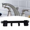 Toddler Proof Faucet Lock Handle for Double Faucets, Child & Pet Sink Water Taps Safety Guard, Universal Adjustable Tap Device Kitchen Bathroom