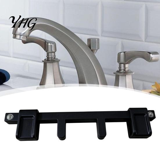 Toddler Proof Faucet Lock Handle for Double Faucets, Child & Pet Sink Water Taps Safety Guard, Universal Adjustable Tap Device Kitchen Bathroom