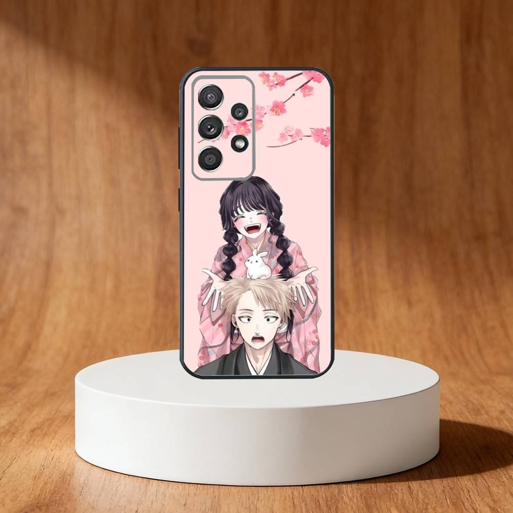 ANIME Kaoruko W-Waguri Phone Case For Samsung S25,S24,S21,S22,S23,S30,Ultra,S20,Plus,Fe,Note,10,9,5G Black Cover