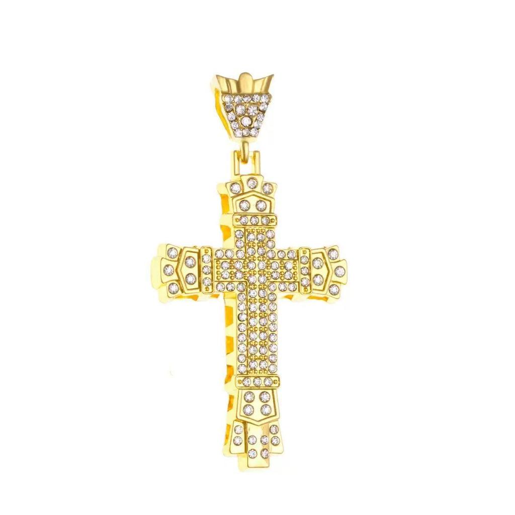 Abalorios de Cruz de Aleación y Accesorios para Llaveros para Joyería DIY