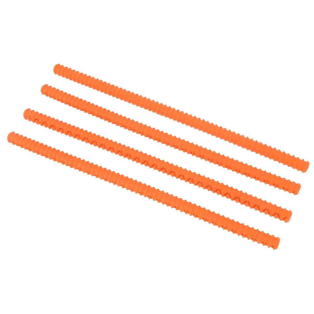 4 ks Chránič roštu trouby Žáruvzdorný silikonový okrajový kryt Vložka Příslušenství do trouby pro kuchyň