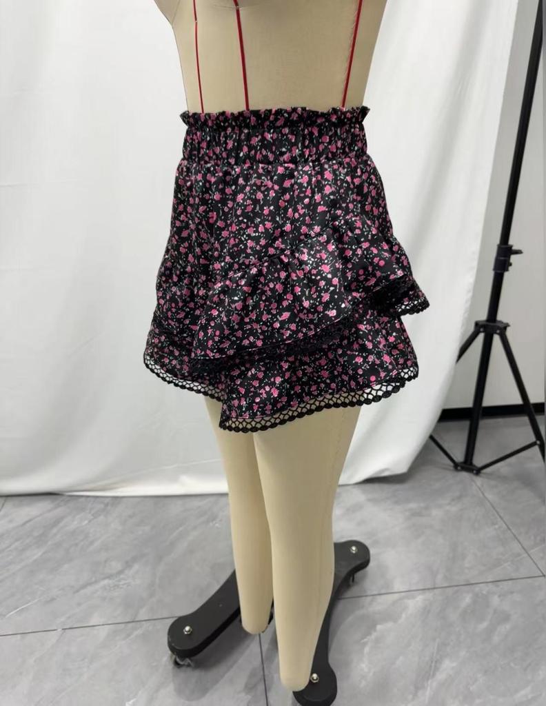 2025 Bohemian Pleated High Waist Women's Golf/Tennis Skirt