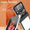 Drop Protection Acrylic Folding Clear Case For Samsung Galaxy Z Flip 4 5g Flip4 Zflip4 Camera Protective Phone Bag Funda Coque