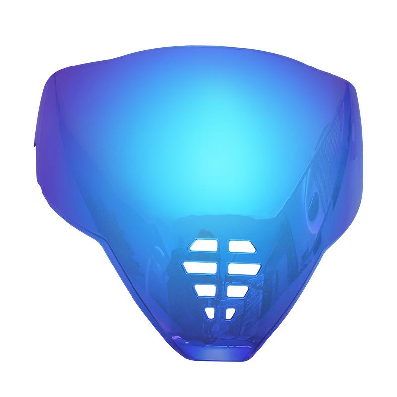 Ghost Face Motorcycle Windshield Visor for Icon Airflite C06 Helmet (Day/Night)