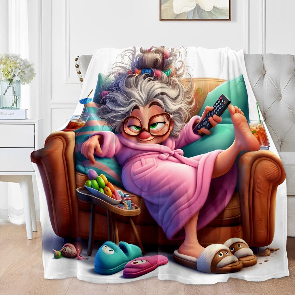 Gemütliche & Vielseitige Flanell-Kuscheldecke - Weich, Warm und Leicht für Sofa, Bett, Büro, Camping und Reisen - Perfektes Ganzjahresgeschenk,