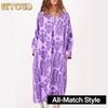 BITCED Robes décontractées à manches longues et col en v pour femmes, mode printemps-automne