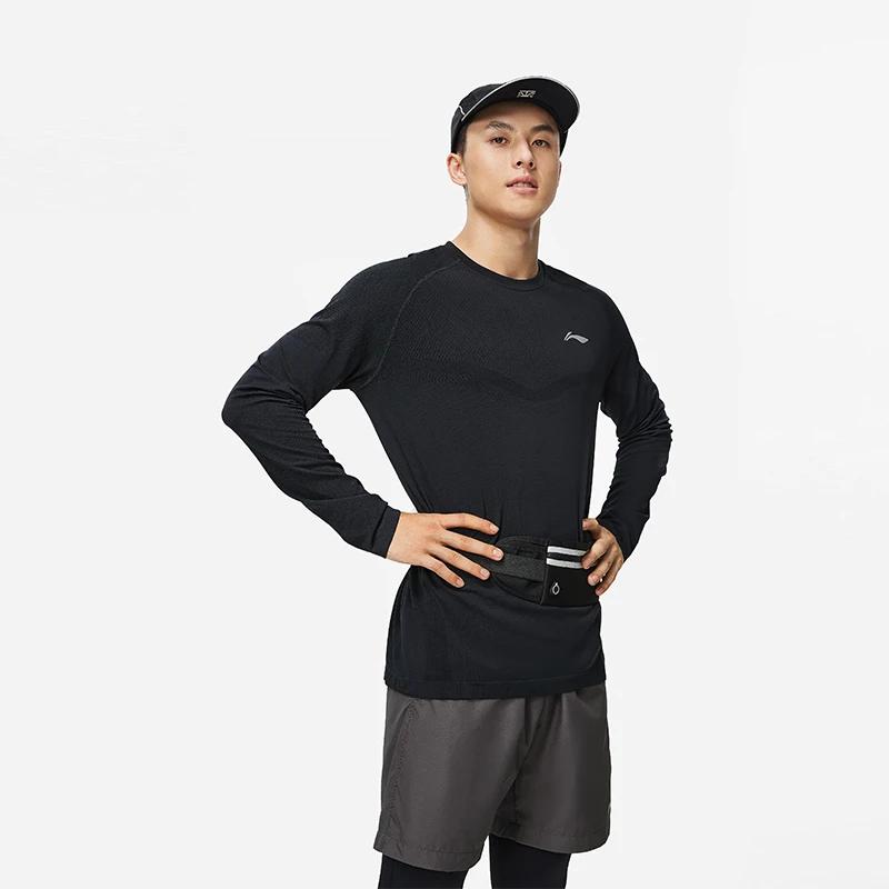 Li Ning Li Ning Running Collection T Shirt Men's Black ATLT077-1