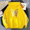 Womens Hoodies Printing Casual Sweatshirts Home Loose Pullover Versatile Tops Y2k 2025 Hot Sales Fashion Sports Jogging Clothing