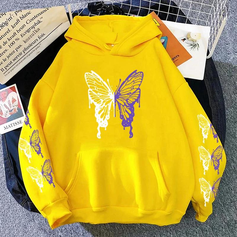 Womens Hoodies Printing Casual Sweatshirts Home Loose Pullover Versatile Tops Y2k 2025 Hot Sales Fashion Sports Jogging Clothing
