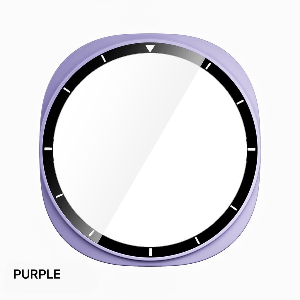 Tempered Glass+ PC Cover for Samsung Galaxy Watch 8 44mm All Coverage Protective Bumper Case for Galaxy Watch 8 40mm Accessories