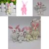 Adorable 7.5cm Mini Rabbit Bunny Plush Toy Doll Perfect For Wedding Souvenirs And Gifts