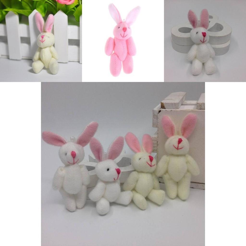 Adorable 7.5cm Mini Rabbit Bunny Plush Toy Doll Perfect For Wedding Souvenirs And Gifts