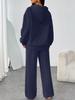 2026 Autumn/Winter Oversized Hoodie & Wide-Leg Pants Set