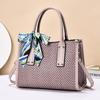 Tote Bag Women's Crossbody Bag Urban Minimalist Style PU Material Large Size Zipper Opening Soft Shape Square Daily Handbags