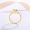S925 Sterling Silver Moissanite Ring for Women, Irregular Egg Shape, High-End Design