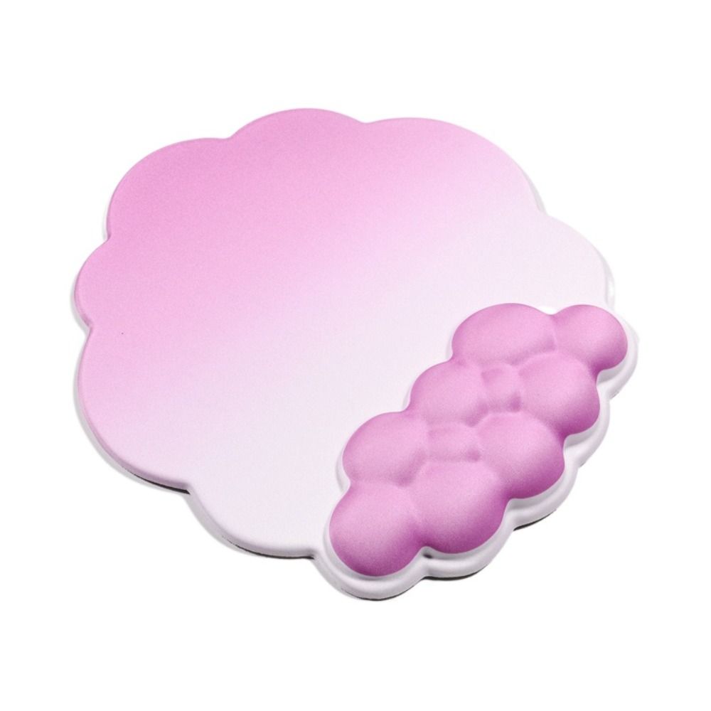 Cloud Shape Non-Slip Keyboard Mouse Pad Soft Ergonomic Wrist Rest Mice Mat Laptop Computer Home Office Memory Foam
