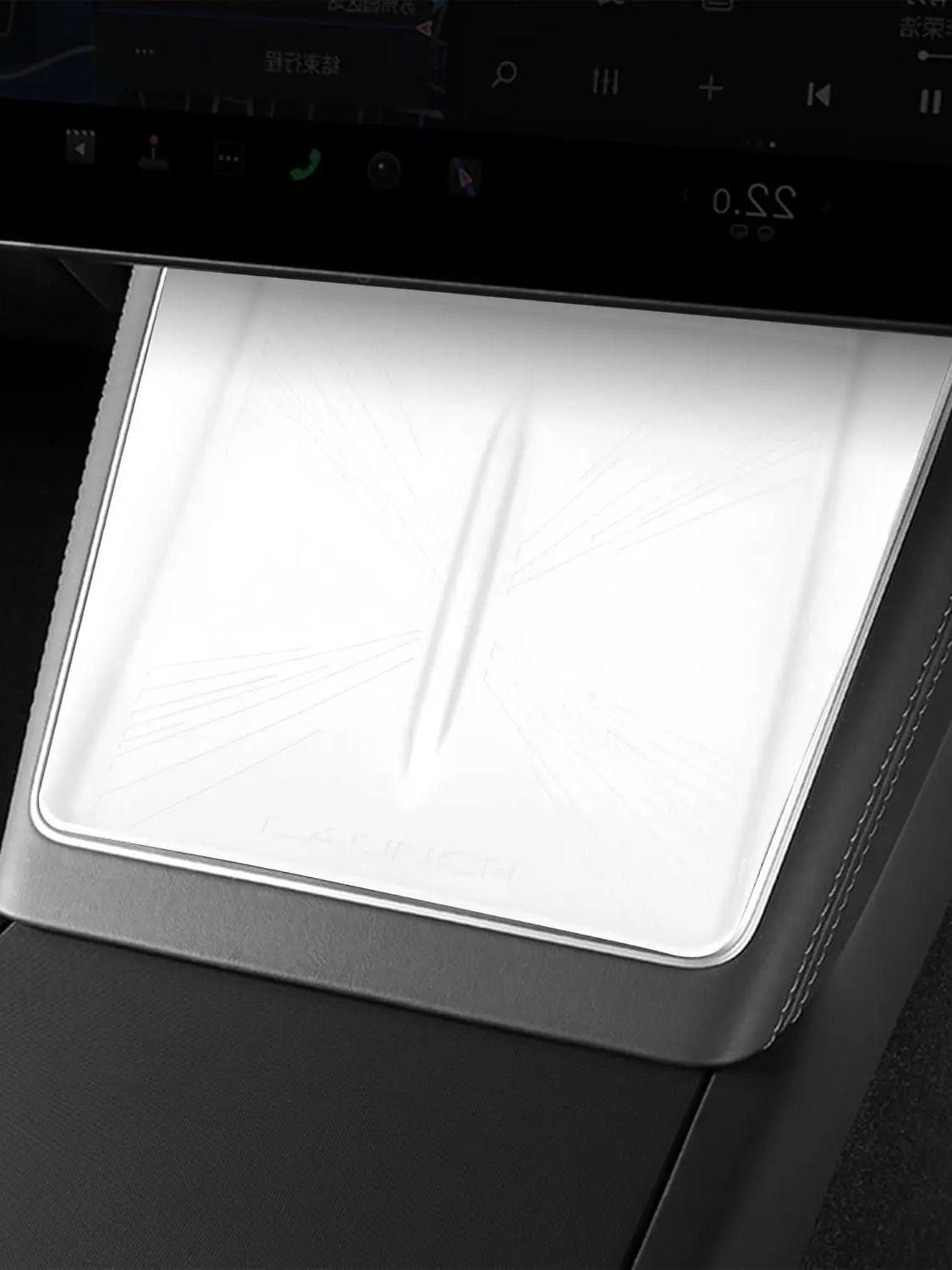 

2025 For Tesla Model Y Juniper Center Console Silicone Mat Designed Refresh,Non-Slip Design For Tesla Model 3 Highland 2024-2026 белый