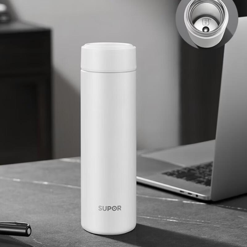 Supor 500ml Stainless Steel Insulated Tea Cup