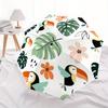 1pc Tropical Birds Automatic Open/close, All-Season Portable Folding Umbrella, Travel, Everyday, Formal Events116
