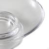 Egg Holder Tray Kitchen Tool Clear Decor Cooking Accessory Glass Easy to Clean Tableware for Soft